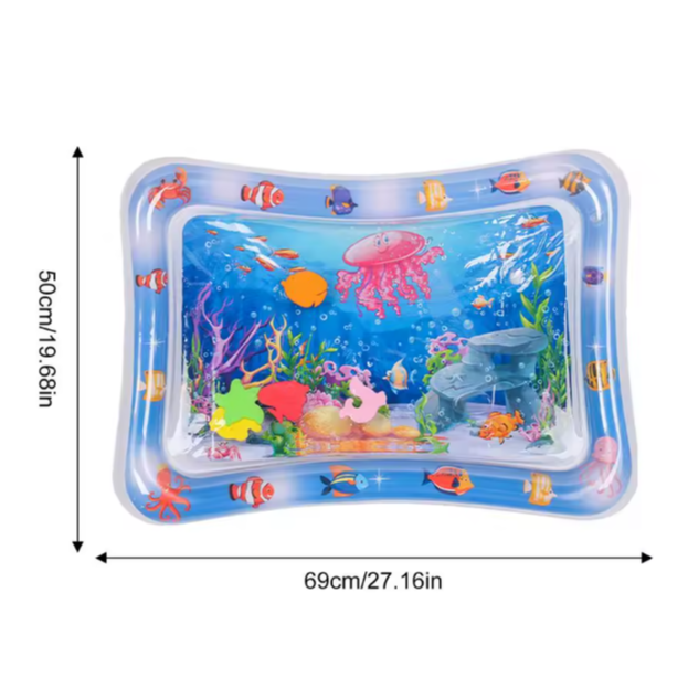 Foldable water mat for cats – durable summer cooling pad