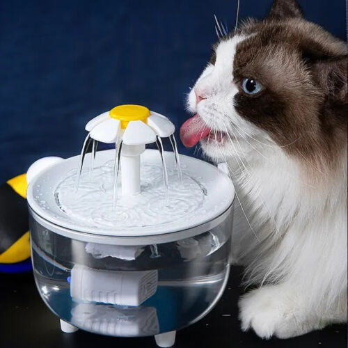 1.2L Automatic Cat Water Fountain – Quiet USB-Powered Pet Dispenser