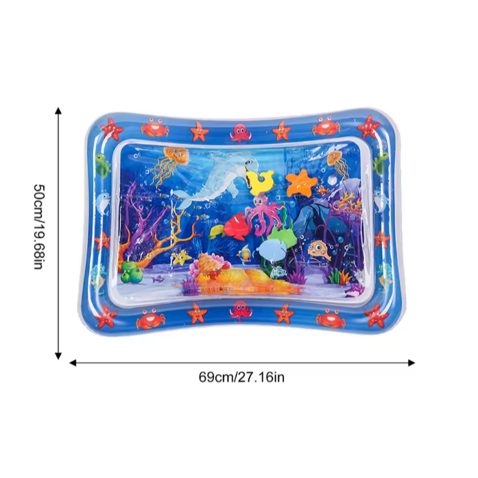 Foldable water mat for dogs – durable summer cooling pad